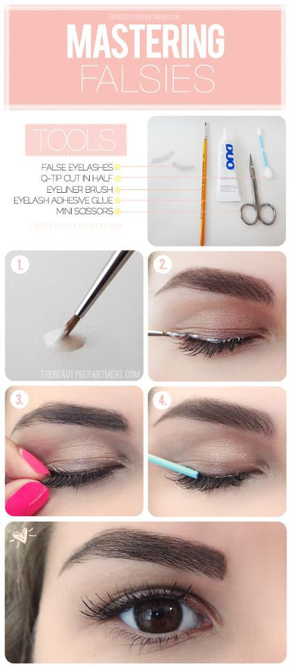 Make applying lash strips easy + foolproof